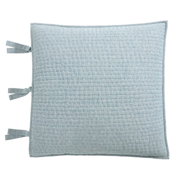 Pottery Barn Other - Pick-Stitch Handcrafted Cotton Linen Quilted Euro Shame